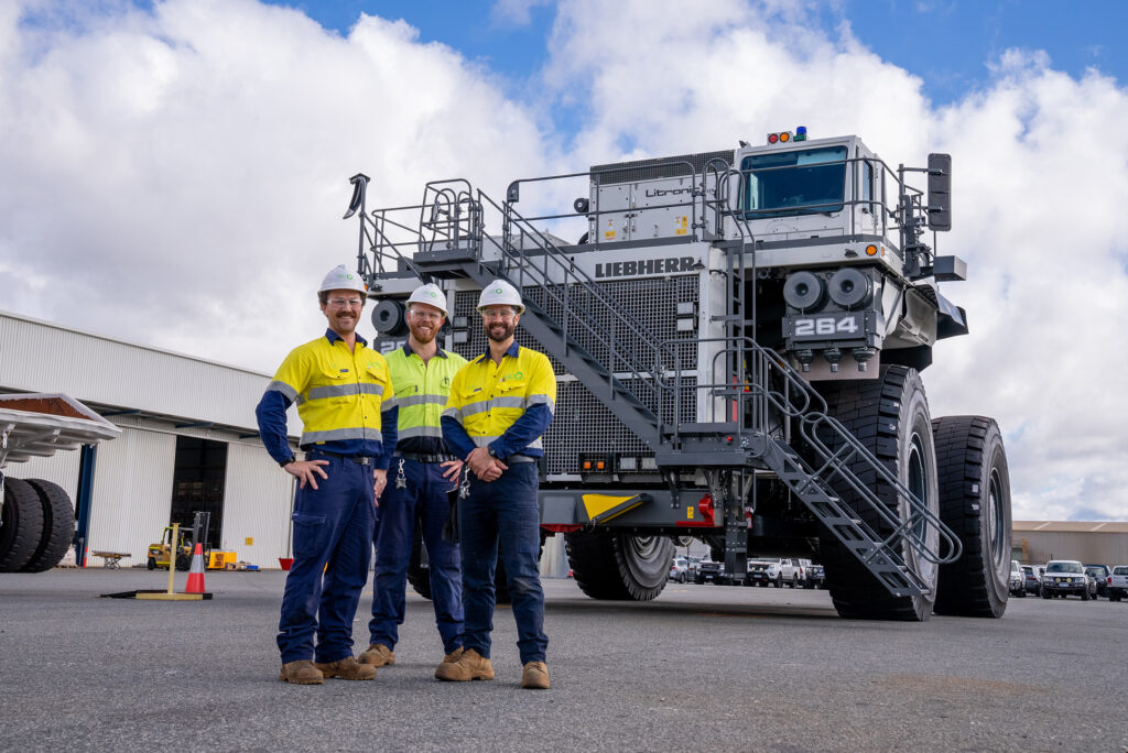 FMG and Liebherr in green mining haul trucks partnership