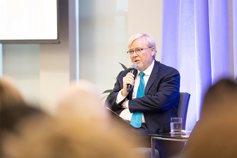 Kevin Rudd Calls for Australian Mining Industry As Superpower